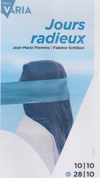 Jours radieux - Affiche Th&eacute;&acirc;tre Varia