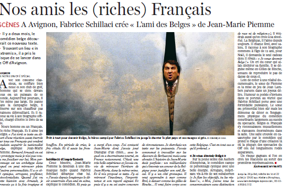 Article - Nos amis les riches Français